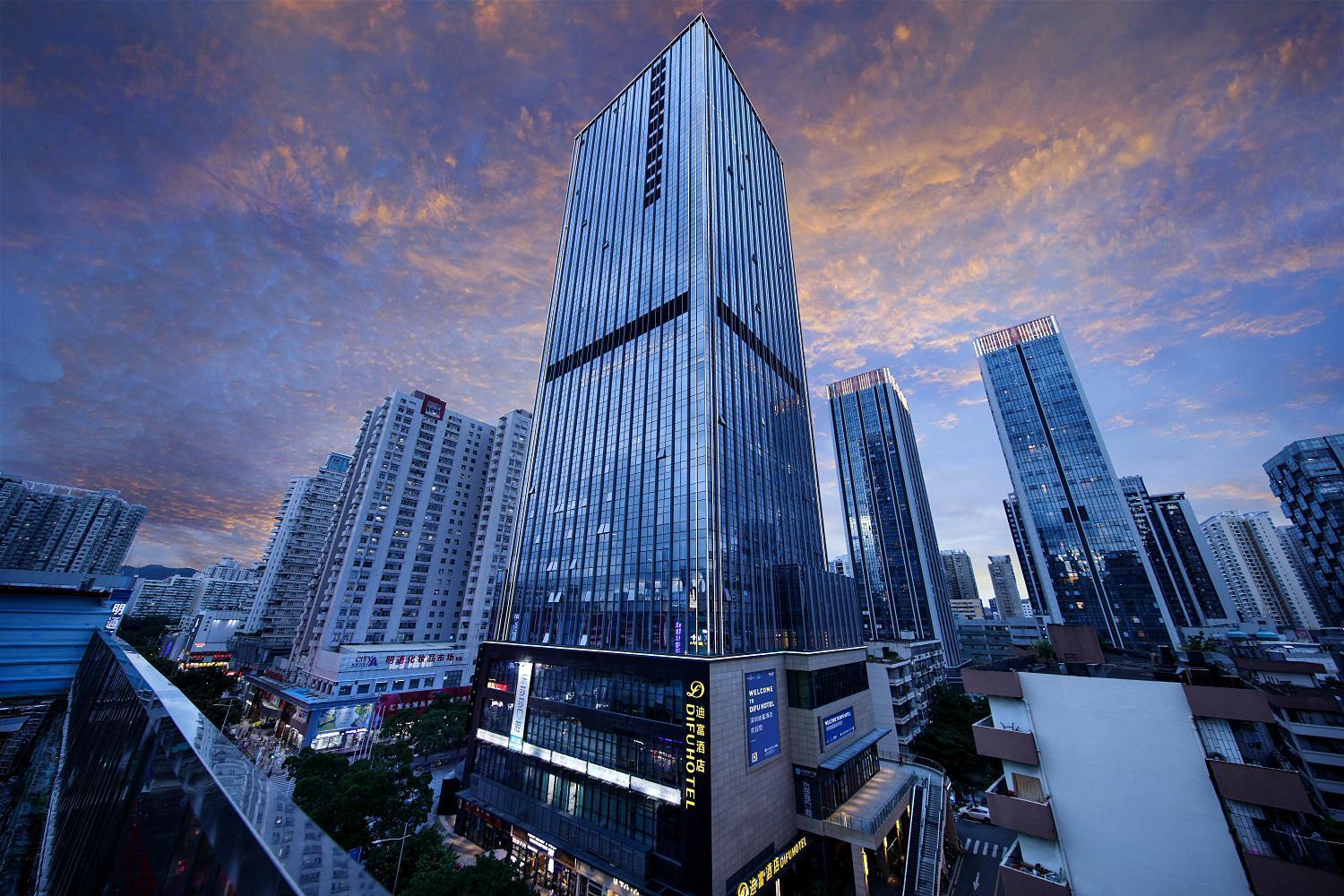 Shenzhen Futian Difu Hotel Huaqiangbei Branch Exteriér fotografie